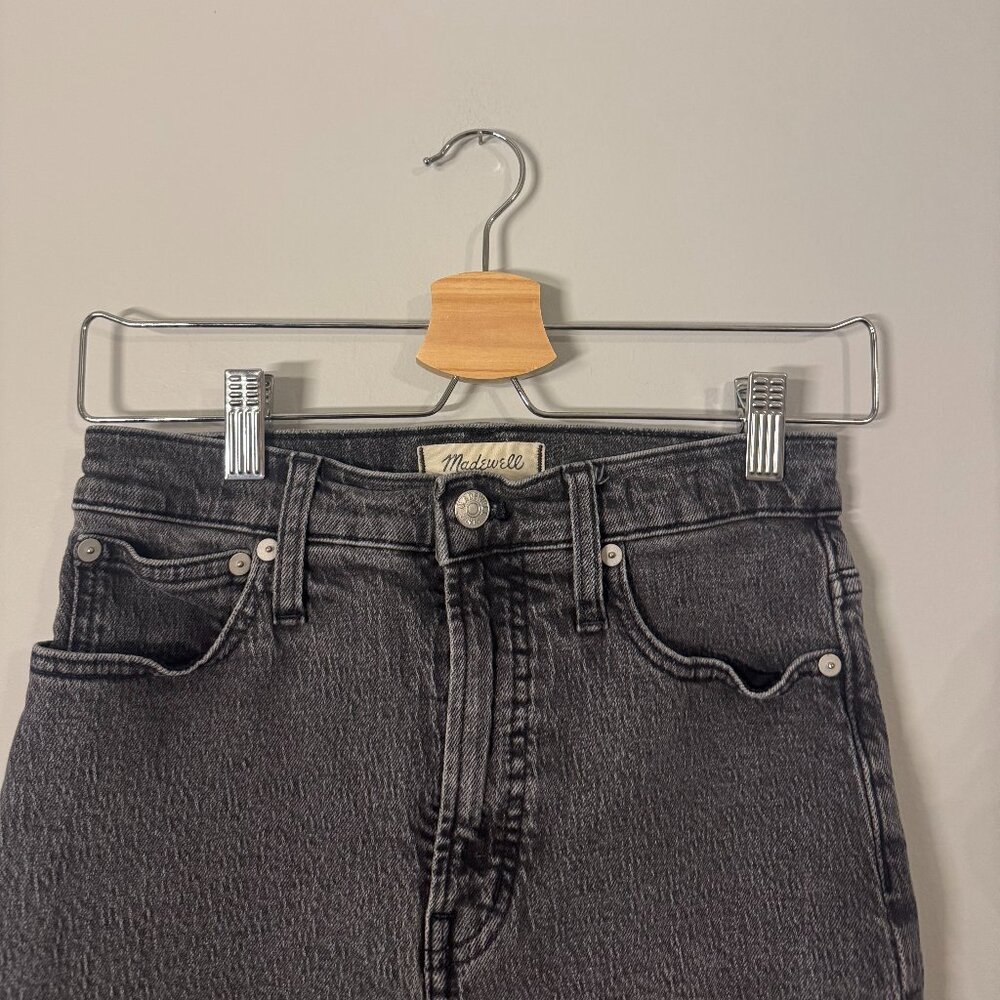 Madewell Perfect Vintage Black Denim Jeans